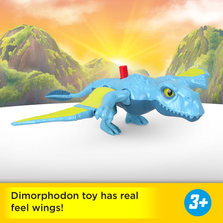 Imaginext, Dinosaur Action Figure, Dimorphodon Wing Motion, 7.5 Imaginext, Dinosaur Action Figure, Dimorphodon Wing Motion, 7.5