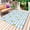 LightBLue, variant on Cute Lemon Floral Outdoor Rug for Patio/Deck/Porch, Non-Slip Large Area Rug 5 x 8 Ft, Farmhouse Summer Fruits Indoor Outdoor Rugs Washable Area Rugs, Reversible Camping Rug Carpet Runner