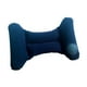 thumbnail image 5 of Almohada de viaje inflable, almohada de espalda, prensa para inflar, forma de H, inflable para tren Flocado azul marino, 5 of 9