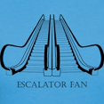 thumbnail image 3 of CafePress - Escalator Women's Value T Shirt - Women's Traditional Fit Dark T-Shirt, 3 of 4