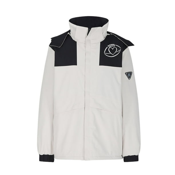 Chaquetas y abrigos casuales de manga larga con capucha, con USB, temperatura constante, calefactables, resistentes al viento, talla grande, para hombre y mujer, invierno, 4 unidades