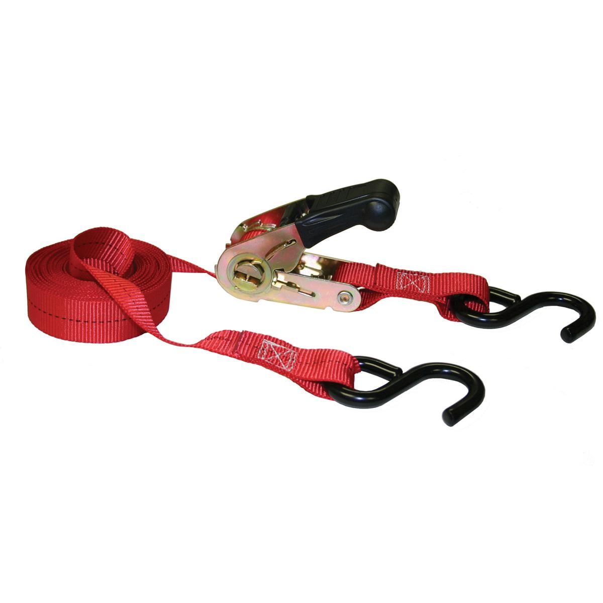 Keeper 85513 Ratchet Tie Down, 400 lb, 13 ft L x 1 in W