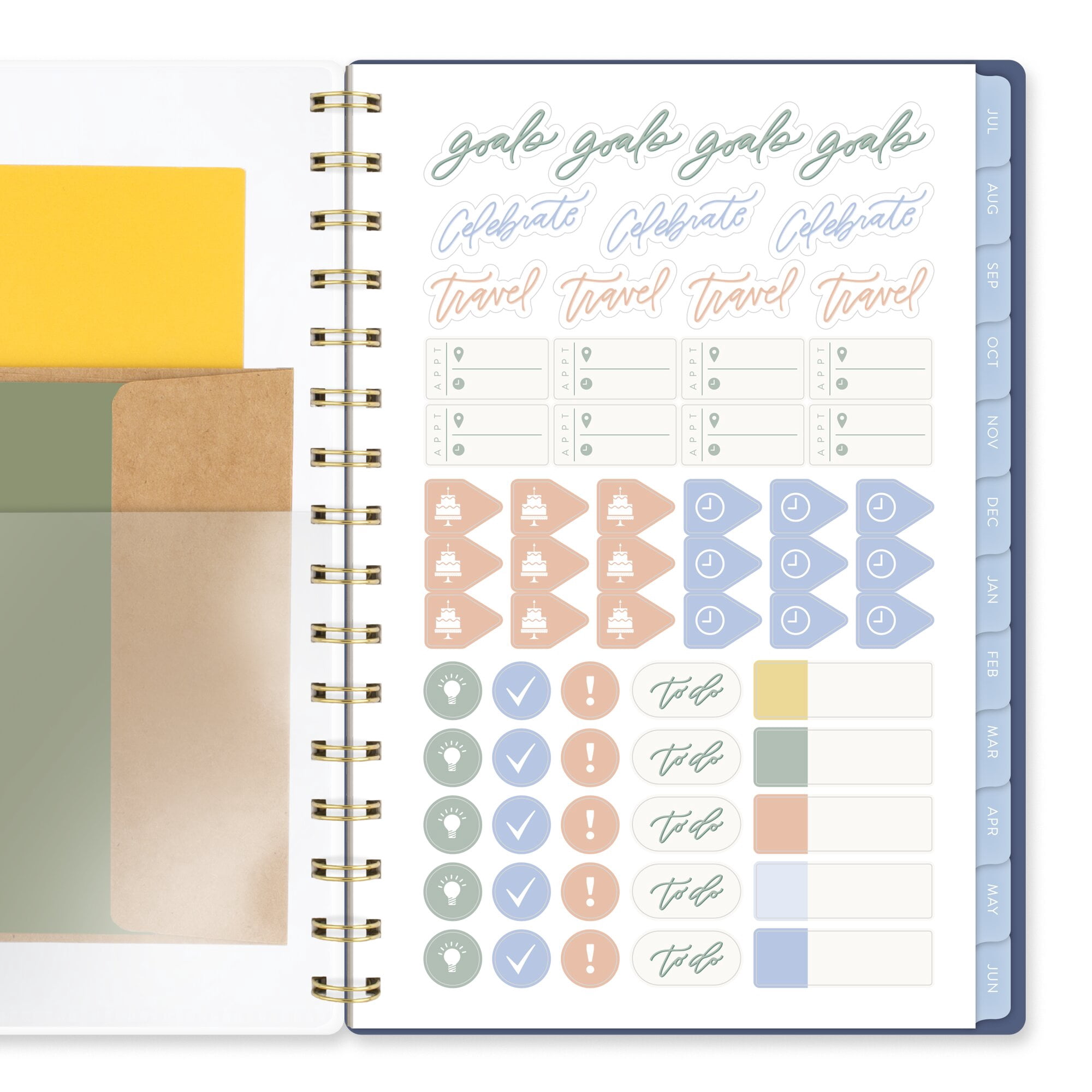 Leah Bisch for Mead Cambridge Academic 2026-2027 Weekly Monthly Planner Bow