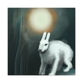 thumbnail image 1 of Arctic Hares in Snow - Canvas, 1 of 10