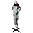thumbnail image 6 of Northlight 5.5' Animated Standing Clown with Glowing Eyes Halloween Decoration, 6 of 8