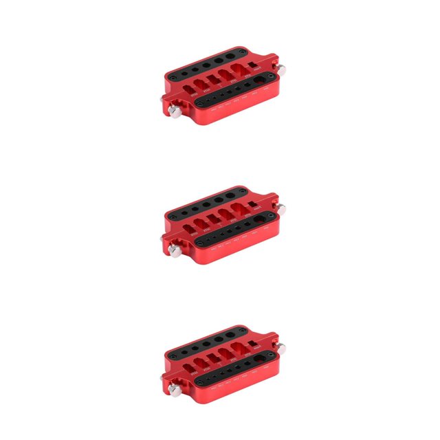 Scienceny Mini portaherramientas de soldadura de Metal RC, modelo de soporte marino, tabla de aislamiento térmico, reemplazo de conector de Type1 NO1