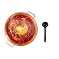 thumbnail image 1 of FOMIYES 5Ud Cucharas De Cocina Para Sopa Y Ramen En Acabado Negro Y Estilo Tradicional, 1 of 8