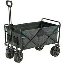 Mac Sports XL Wagon with Brakes, Foldable, All-Terrain Wheels, 350 lb ...