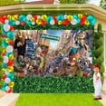 thumbnail image 3 of Zootopia Goodie Bags Treat Candy Decorations Party Favor Supplies Birthday Cake Topper Backdrop Banner, 3 of 7