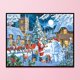 thumbnail image 3 of Bordado completo DIY lienzo impresión 11CT punto de cruz Navidad noche Kit adornos Likrtyny decoración de arte, 3 of 9