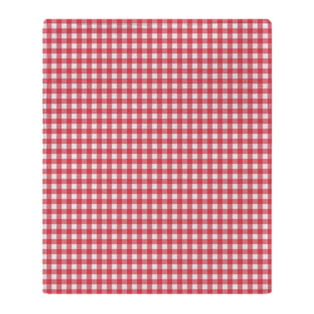 CafePress - Red And White Gingham Plaid Pattern - Soft Fleece Throw ...