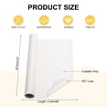thumbnail image 2 of Uxcell White Heat Transfer Vinyl, 12 Inch x 8ft Vinyl Roll, 2 of 6