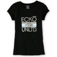 thumbnail image 1 of Camiseta gráfica Ecko Unltd. Triple Up para mujer negra mediana, 1 of 1