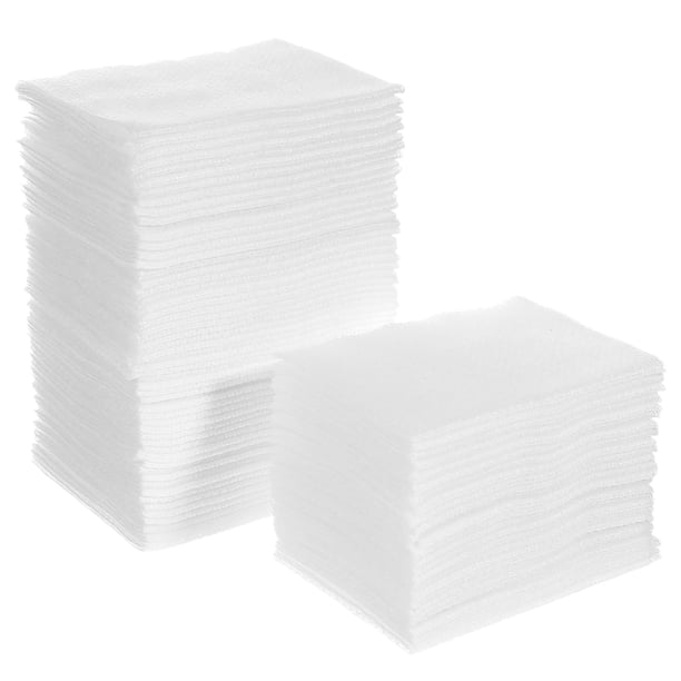 240 Uds almohadillas desmaquillantes almohadillas faciales gruesas almohadillas de limpieza de maquillaje almohadillas cosméticas rectangulares