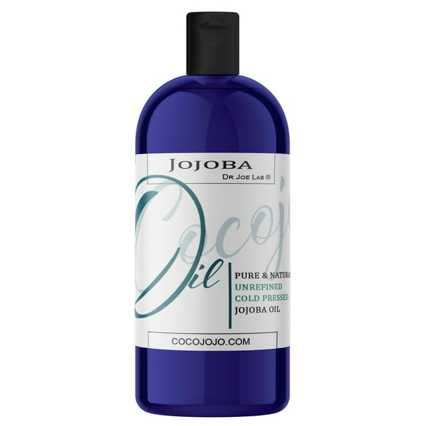 Aceite de jojoba cocojojo orgánico 960 ml para cabello y piel
