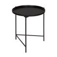 thumbnail image 1 of Hometrends Black Metal Side Table, 1 of 4