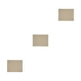thumbnail image 3 of Ruiboury Cute Practical Cat Accessories Safe And Non-Toxic Easy To Clean Comfortable And Soft ABS Cat Litter Mat Litter Box Mat Beige 30*30cm 3Set, 3 of 6