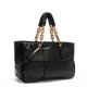 thumbnail image 3 of Bolsa Duffel Nicole Lee acolchonada con cadena Negro Nicole Lee Emma, 3 of 3