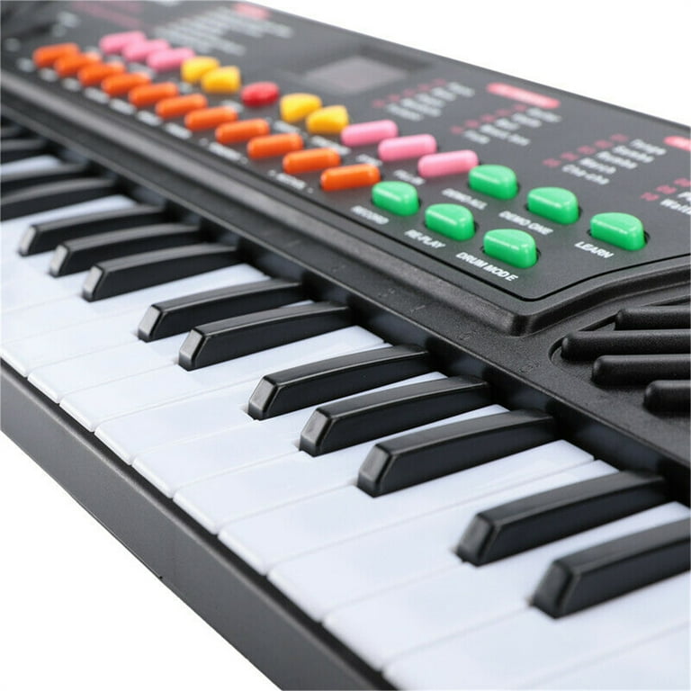 Ｋ―ＫＵＮ KKSQ 54 Keys Portable Musical Keyboard with Microphone for