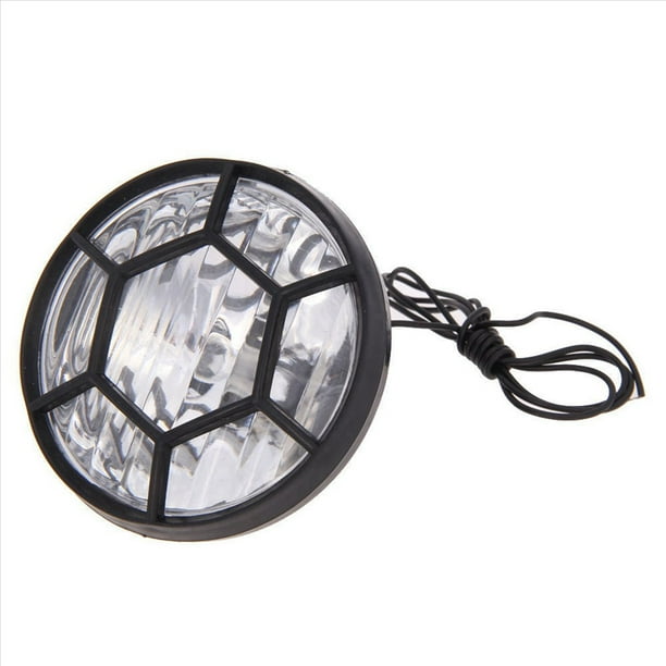 2X Luz de Bicicleta Bicicleta Motorizada Generador de FriccióN DíNamo Trasero Kit de Luz Trasera 6 V 3 W Accesorios de Bicicleta