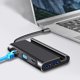 thumbnail image 5 of Estación de acoplamiento USB Hub Type-C 7 en 1 con ranura para tarjeta de soporte para teléfono móvil para visualización de películas en casa, negro Inevent EL3282-01B, 5 of 7