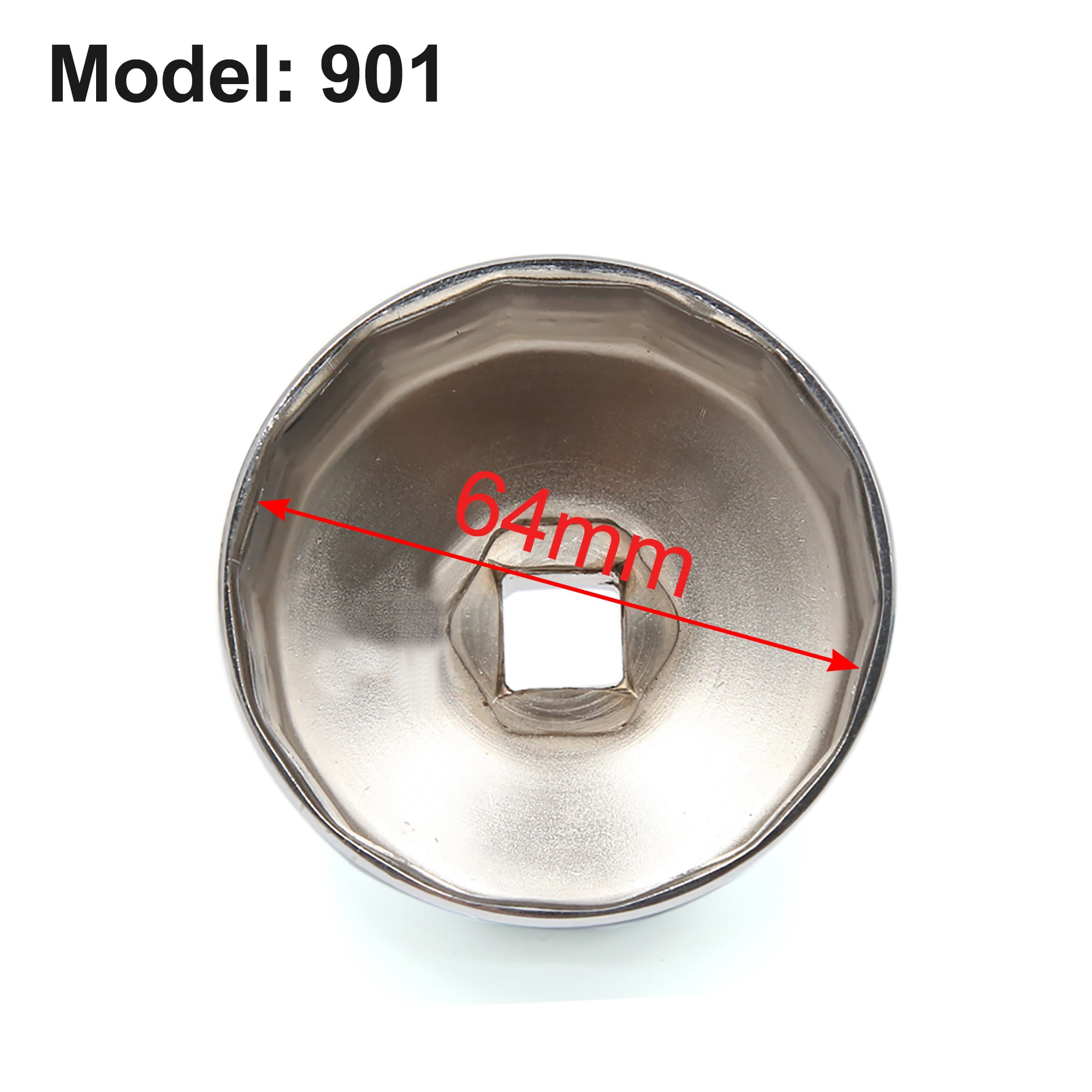 Unique Bargains 14 Flutes 64-65mm Inner Dia Car Oil Filter Wrench Cap Tool Remover