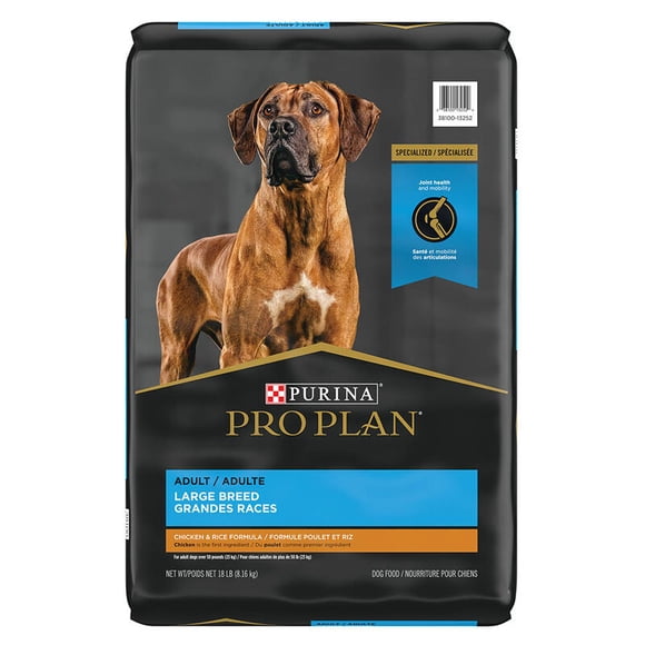 Pro Plan, Specialized Adult Large Breed Formula - Chicken & Rice - 8.16 kg - Dry Dog Food