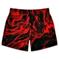 thumbnail image 4 of Red Lava Swim Trunks, 4 of 6