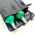 thumbnail image 2 of ResOne Oxygen Tank Auto-Transport Carrier Bag for Car, Fits Size D and E Cylinders, Holds 3 Oxygen Tanks, Black Oxford Cloth Portable Oxygen Holder with LATCH Seat Compatibility, Rattle-Free Design, 2 of 2