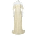 thumbnail image 5 of asdoklhq Maternity Clothes for Women,Pregnant Off Shoulder Lace Long Maxi Dress Gown Photography Prop, 5 of 8