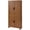 Oak, variant on 64" 4-Door Kitchen Pantry, Freestanding Storage Cabinet with 3 Adjustable Shelves, Oak, 88 lbs Capacity