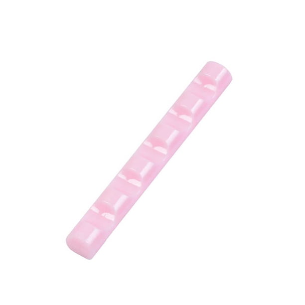 Vogacara Soporte para uñas Soporte multifuncional para cepillos 5 rejillas Soportes para bolígrafos multicolor Pantalla que muestra herramientas Juegos de manicura Rosa 1 Vogacara CE015582-03