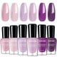 thumbnail image 1 of Set de esmaltes de uñas Morovan Lilac Light Purple, 7 ml, secado rápido, 1 of 9
