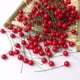 thumbnail image 2 of Bola de Navidad hecha a mano, espuma de bayas, fruta, cereza, pequeño fruto rojo, peonía, accesorios de decoración para Navidad, 2 of 5