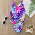 thumbnail image 4 of Girls Swimwear for Baby Kids Girls Summer Print Training Swimwear Swimsuit Fashion Clothes Cute casual bathing suit L(12-13 Years), 4 of 7