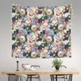 thumbnail image 2 of Yiaed Colorful Flowers Print Tapestry for Bedroom,Tapestry Wall Tapestries, Tapestry Aesthetic for Living Room Dorm Room 51" X 60", 2 of 6