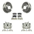 thumbnail image 1 of Transit Auto Rear Disc Brake Caliper Rotors and Semi-Metallic Pads Kit for Car Kia Forte Koup Forte5 KC8-100720P, 1 of 11
