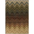 thumbnail image 2 of Addison Heights Holden Ikat Chevron Multi-colored Rug, 2 of 2