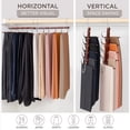 thumbnail image 4 of Perchas para pantalones MORALVE, paquete de 4, madera de haya, giro de 360°, 4 of 7