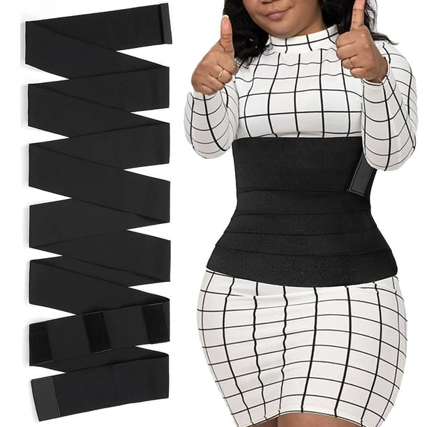 No Waist Allowed Wrap Invisible Wrap Waist Trainer Tape Snatch Bandage