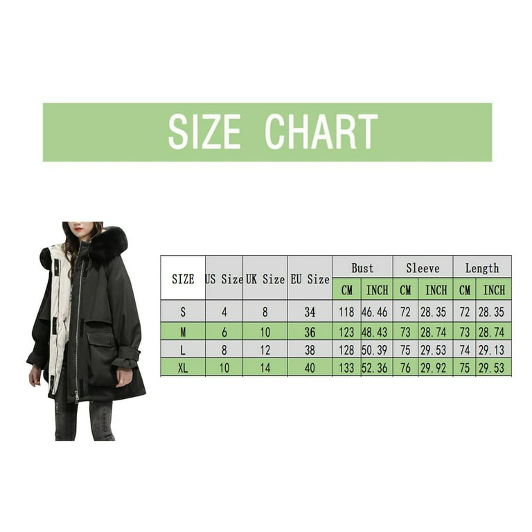 nsendm Womens Outerwear Adult Female Clothes Winter plus Size