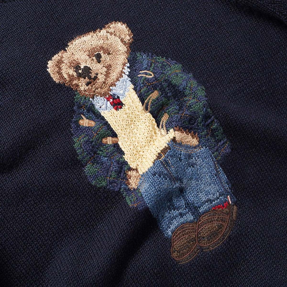 big and tall polo bear sweater