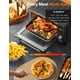 thumbnail image 3 of Nuwave Bravo Pro Smart Air Fryer Toaster Oven Combo, Airfryer Convection Oven Countertop, 12-in-1 Functions with Quicker & Even Crisp Technology, 1800W, 50-450°F, PFAS-Free, 21QT, Black, 3 of 5