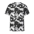 thumbnail image 5 of Ulitacool Girls Tops Round Neck Short Sleeve Cartoon Graphic Tee 2-3 Years Black, 5 of 5