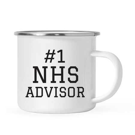 

Andaz Press Stainless Steel Campfire Coffee Mug #1 NHS Advisor 1-Pack