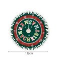 thumbnail image 5 of Teissuly Christmas Ornaments Linen Printed Linen Christmas Tree Skirt Decoration Props Teissuly WER202310235874, 5 of 5