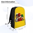 thumbnail image 4 of Custom Alvin Seville Anime The Chipmunks Backpack Theodore Simon School College Travel Bags Bookbag Fits 15 Inch Laptop, 4 of 5