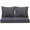 Gray, variant on Outdoor Deep Seating Cushion Set, 24" x 24", Waterproof & Fade Resistant Patio Furniture Cushions with Handle, Deep Seat and Back Cushion for Chair and Sofa (2,Blue)