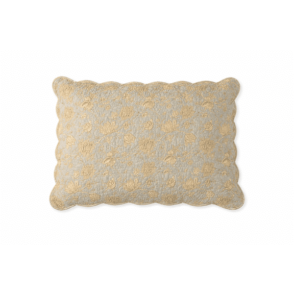 Berkley Blue Vintage 100% Cotton Standard Pillow Sham 20" x 26"