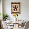 thumbnail image 6 of Canvas Wall Art Retro Texas Star Canvas Art Print Farmhouse Country Star Pictures Wall Decor for Living Room Bedroom Artwork Decorations Stretched Framed Ready to Hang 11"x14", 6 of 9